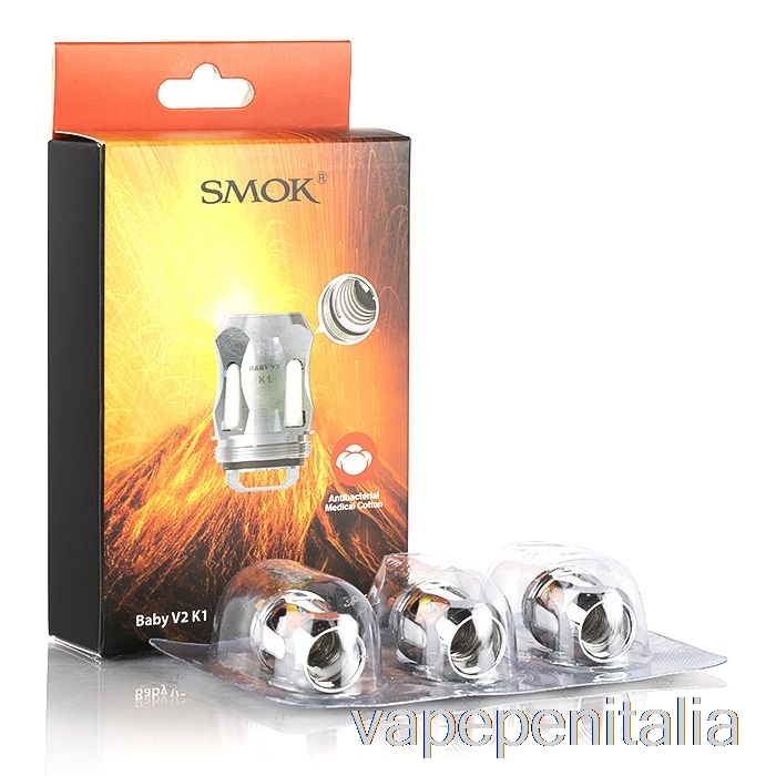 Penna Vape Smok Tfv8 Baby V2 Bobine Sostitutive 0.2ohm Baby V2 K1 Quad Bobine